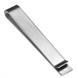 Stainless Steel Engravable Tie Clip